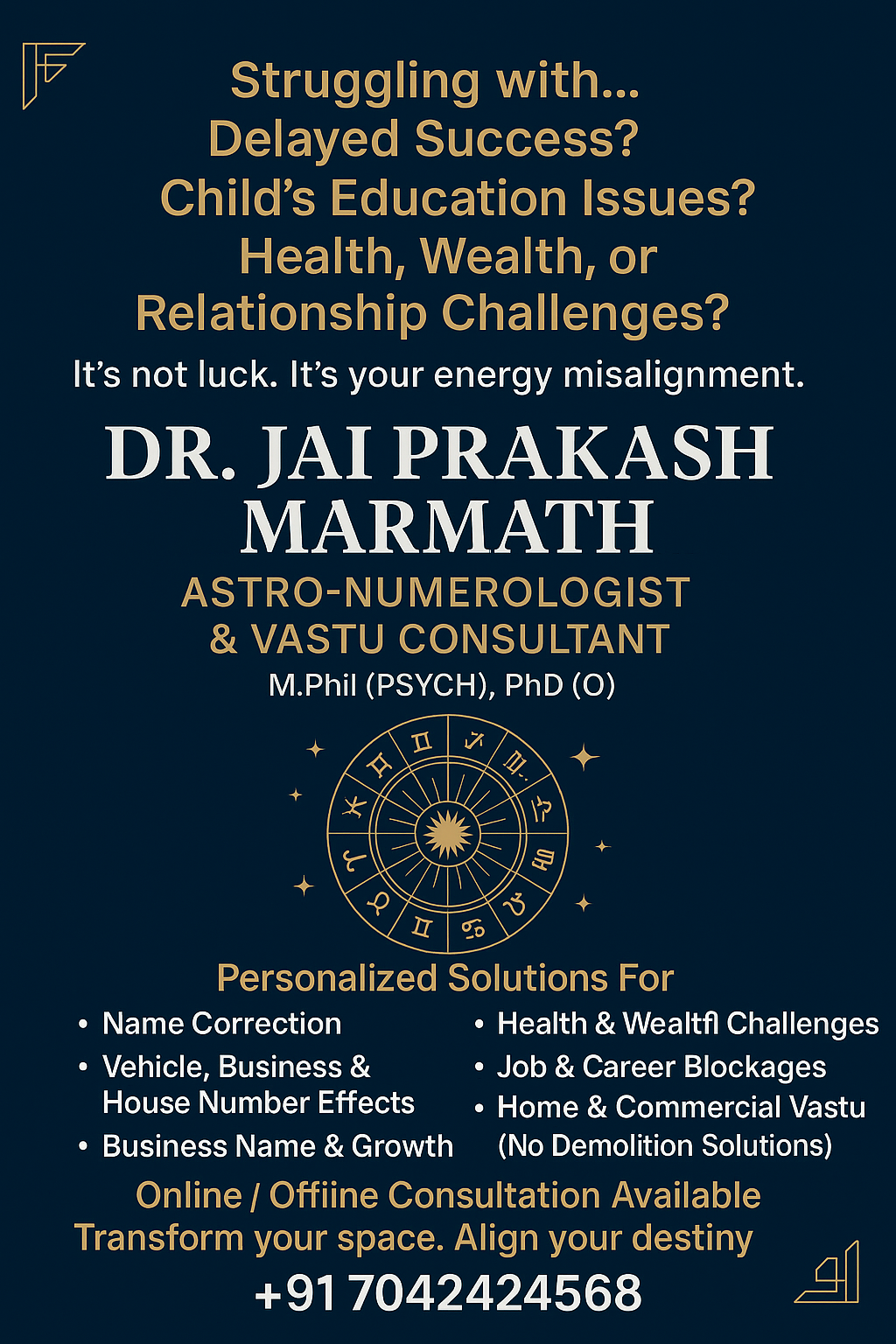 Personal Numerology Consultation